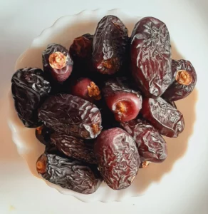 dates in a plate